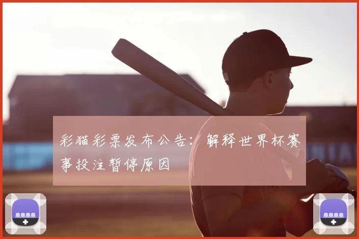 彩猫彩票发布公告:解释世界杯赛事投注暂停原因